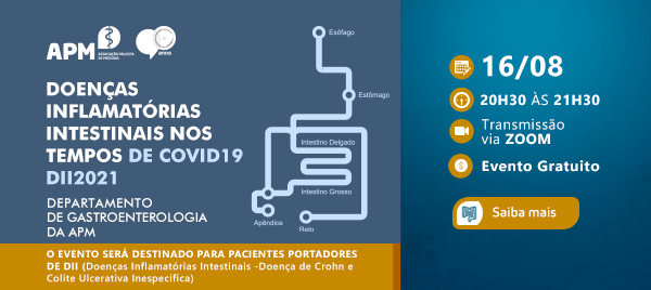 DOENÇAS INFLAMATÓRIAS INTESTINAIS Nos tempos de Covid19