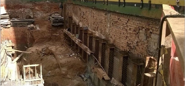 Construção do novo prédio da APM: iniciada a quarta fase da obra