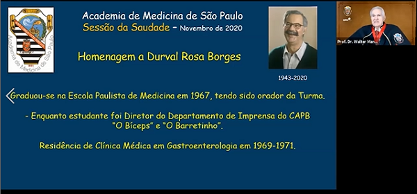 AMSP: Sessão Saudade celebra memória de acadêmicos