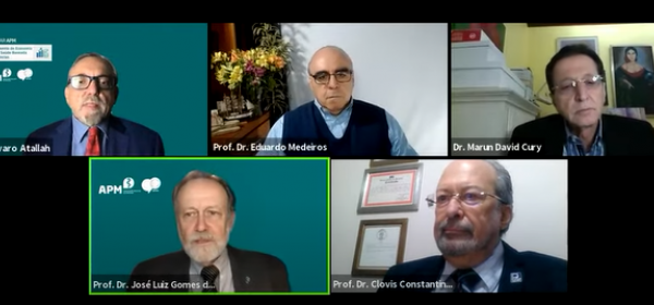 Cuidados para a volta às aulas são debatidos em webinar da APM