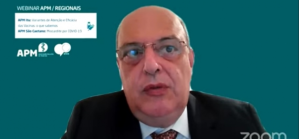 Vacinas, variantes e miocardite por Covid-19 são temas de webinar da APM