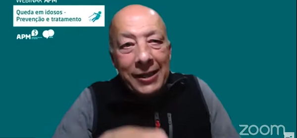 Webinar APM aborda prevenção de quedas em idosos