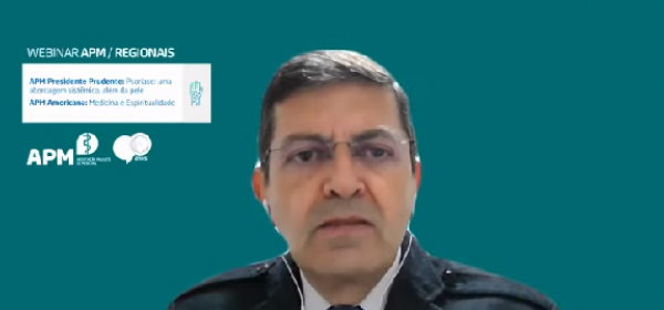 Psoríase e Espiritualidade na Saúde são temas do webinar APM/Regionais