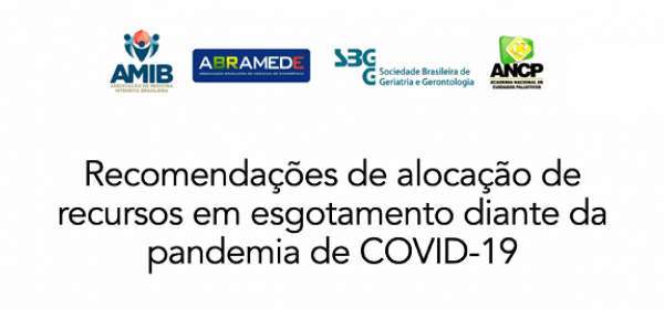 Covid-19: AMB apresenta recomendações para triagem de pacientes em UTIs