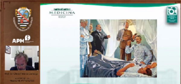 Tertúlia acadêmica apresenta a História da Medicina em fotos