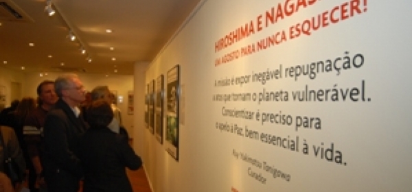 Exposição na APM relembra Hiroshima e Nagasaki em prol da paz