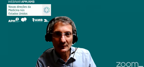 Webinar APM/AMB aborda novas diretrizes da Medicina nos Estados Unidos