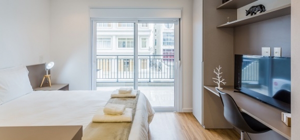 Novo edifício da APM disponibiliza apartamentos para locação por diárias