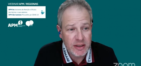 Vacinas, variantes e miocardite por Covid-19 são temas de webinar da APM