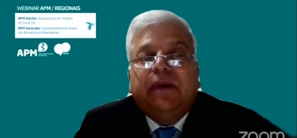 Webinar APM/Regionais foca em questões ortopédicas