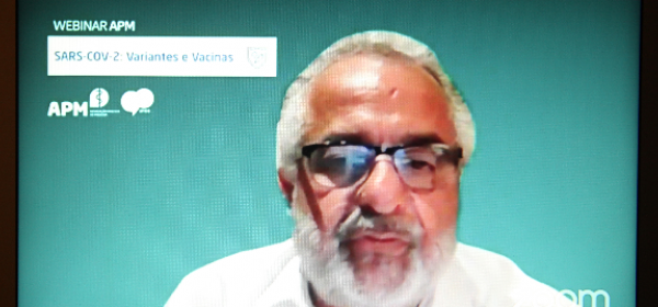 Webinar APM aborda vacinas e variantes do SARS-CoV-2 com Jorge Elias Kalil Filho