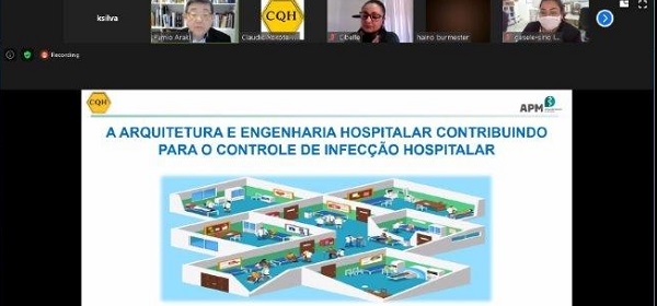 CQH: Arquitetura e engenharia hospitalar são temas de 1ª palestra on-line