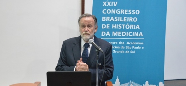 Acadêmico abre XXIV Congresso Brasileiro de História da Medicina