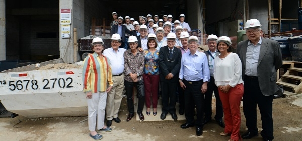 Obra a todo vapor: novo prédio da APM já está com 15 andares pavimentados