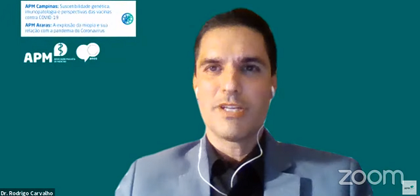 Suscetibilidade genética e relação da Covid-19 com miopia são tema de Webinar APM