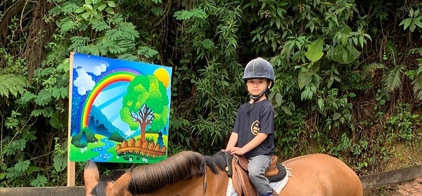 Equestrian Kids: projeto ensina equitação para pequenos no Clube de Campo da APM