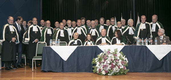 José Luiz Amaral prestigia posse da Academia Paranaense de Medicina 