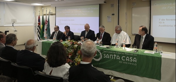 Presidente da APM prestigia posse na Faculdade de Medicina da Santa Casa de SP