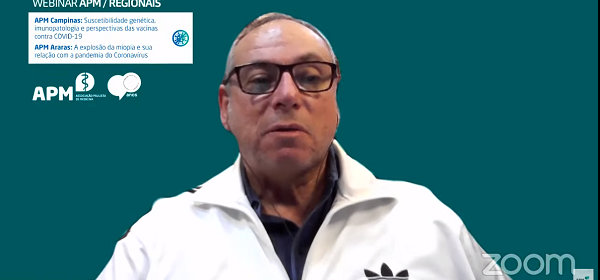 Suscetibilidade genética e relação da Covid-19 com miopia são tema de Webinar APM