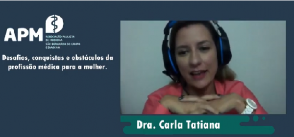 Profissão médica para a mulher é tema de webinar de São Bernardo do Campo