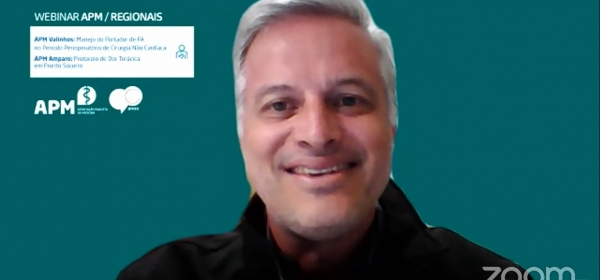 Cardiologia é tema do debate do Webinar APM/Regionais