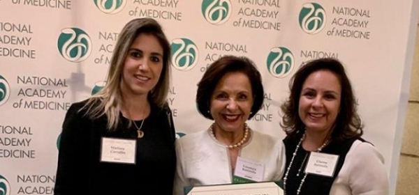 Linamara Battistella toma posse na Academia Nacional de Medicina dos EUA