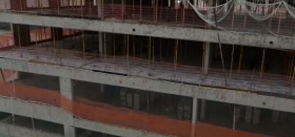 Obra a todo vapor: novo prédio da APM já está com 15 andares pavimentados