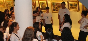 Alunos do SESI Tatuí visitam Pinacoteca e Museu da APM