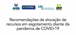 Covid-19: AMB apresenta recomendações para triagem de pacientes em UTIs