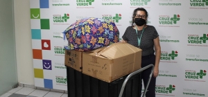 Somos solidários: APM entrega doações à Associação Cruz Verde