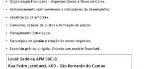 Em março: curso de Gestão de Clínicas Médicas em SBC/D