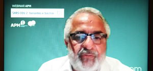 Webinar APM aborda vacinas e variantes do SARS-CoV-2 com Jorge Elias Kalil Filho