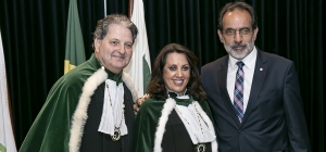 José Luiz Amaral prestigia posse da Academia Paranaense de Medicina 