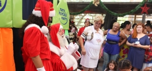 Voluntariado da APM diverte Natal de pacientes na Santa Casa