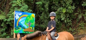 Equestrian Kids: projeto ensina equitação para pequenos no Clube de Campo da APM