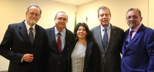 Diretoria da APM prestigia o VII Congresso Interdisciplinar da APM Santos