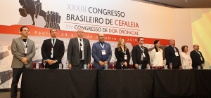 Organizadores abrem o 33º Congresso Brasileiro de Cefaleia, que vai até sábado