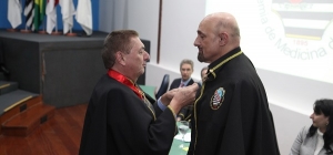 Lybio José Martire Junior toma posse na Academia de Medicina de São Paulo
