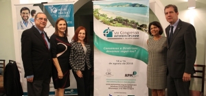Diretoria da APM prestigia o VII Congresso Interdisciplinar da APM Santos