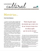 Suplemento Cultural 315 - Jan/Mar 2020